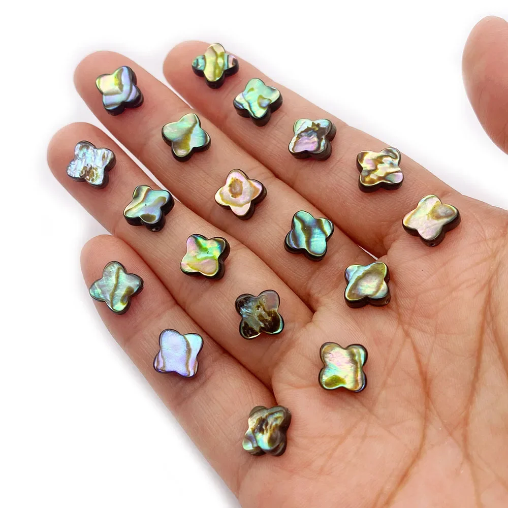 Four-petal Flower Shape Loose Beads Natural Abalone Shell DIY for Jewelry Making Necklace Bracelet Earrings Charm
Four-petal Flower Shape Loose Beads Natural Abalone Shell DIY for Jewelry Making Necklace Bracelet Earrings Charm