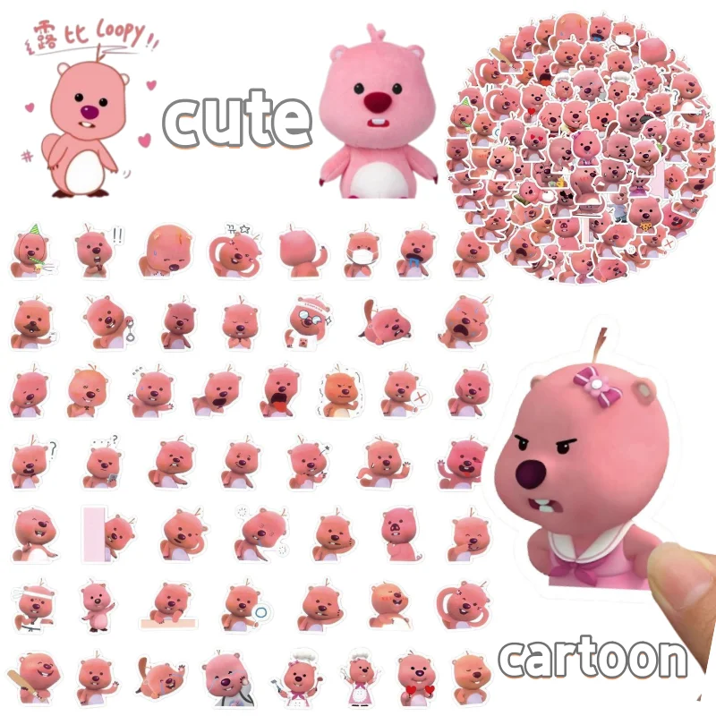 Loopy cute stickers, high appearance value,fashionable portable, waterproof decorative stickers for student water cups notebooks
Loopy cute stickers, high appearance value,fashionable portable, waterproof decorative stickers for student water cups notebooks