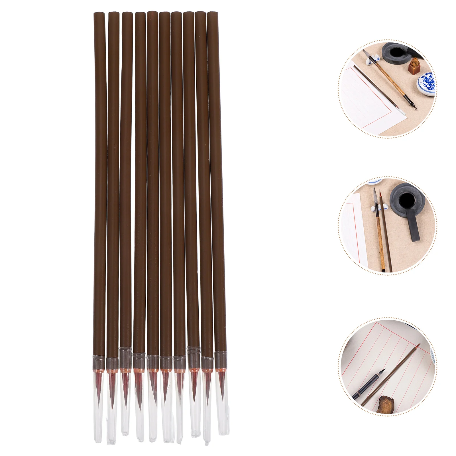Flyhead Calligraphy Brush Pens Premium Chinese Writing Painting Ink Art Stationery Durable Smooth Student Drawing Hook Line
Flyhead Calligraphy Brush Pens Premium Chinese Writing Painting Ink Art Stationery Durable Smooth Student Drawing Hook Line