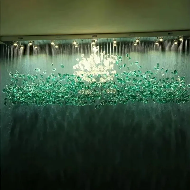 Modern Stone Crystal LED Chandelier For Living Room Lobby Large Luxury Cristal Lighting Fixtures Indoor Home Decor Hanging Lamps
Modern Stone Crystal LED Chandelier For Living Room Lobby Large Luxury Cristal Lighting Fixtures Indoor Home Decor Hanging Lamps