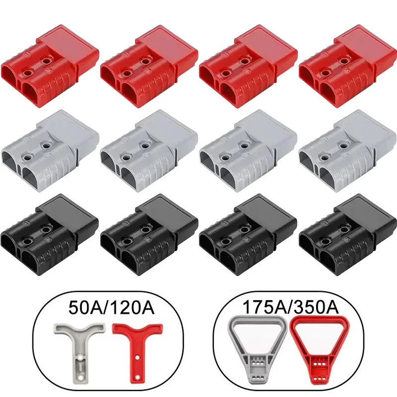 4Pcs/2Pairs 50A/120A 175A 350A Anderson Plug Connector SB50/SB350 Battery Charging Plug Anderson Connectors Plug High Current
4Pcs/2Pairs 50A/120A 175A 350A Anderson Plug Connector SB50/SB350 Battery Charging Plug Anderson Connectors Plug High Current