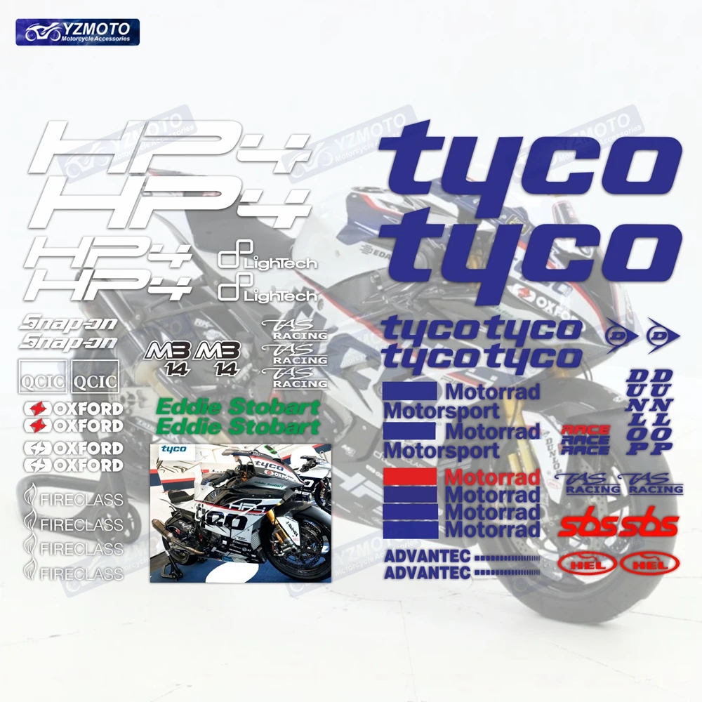For S1000RR S1000 RR HP4 TYCO Motorcycle Sticker body Racing Tank Motor Logo Fairing Windshield Helmet Decal Decoration Stickers
For S1000RR S1000 RR HP4 TYCO Motorcycle Sticker body Racing Tank Motor Logo Fairing Windshield Helmet Decal Decoration Stickers