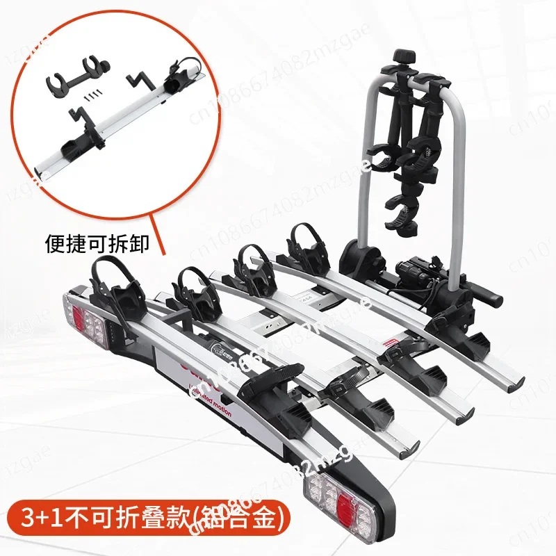 Car mounted rear mounted bicycle rack with mountain mounted frame that can open the tailgate
Car mounted rear mounted bicycle rack with mountain mounted frame that can open the tailgate