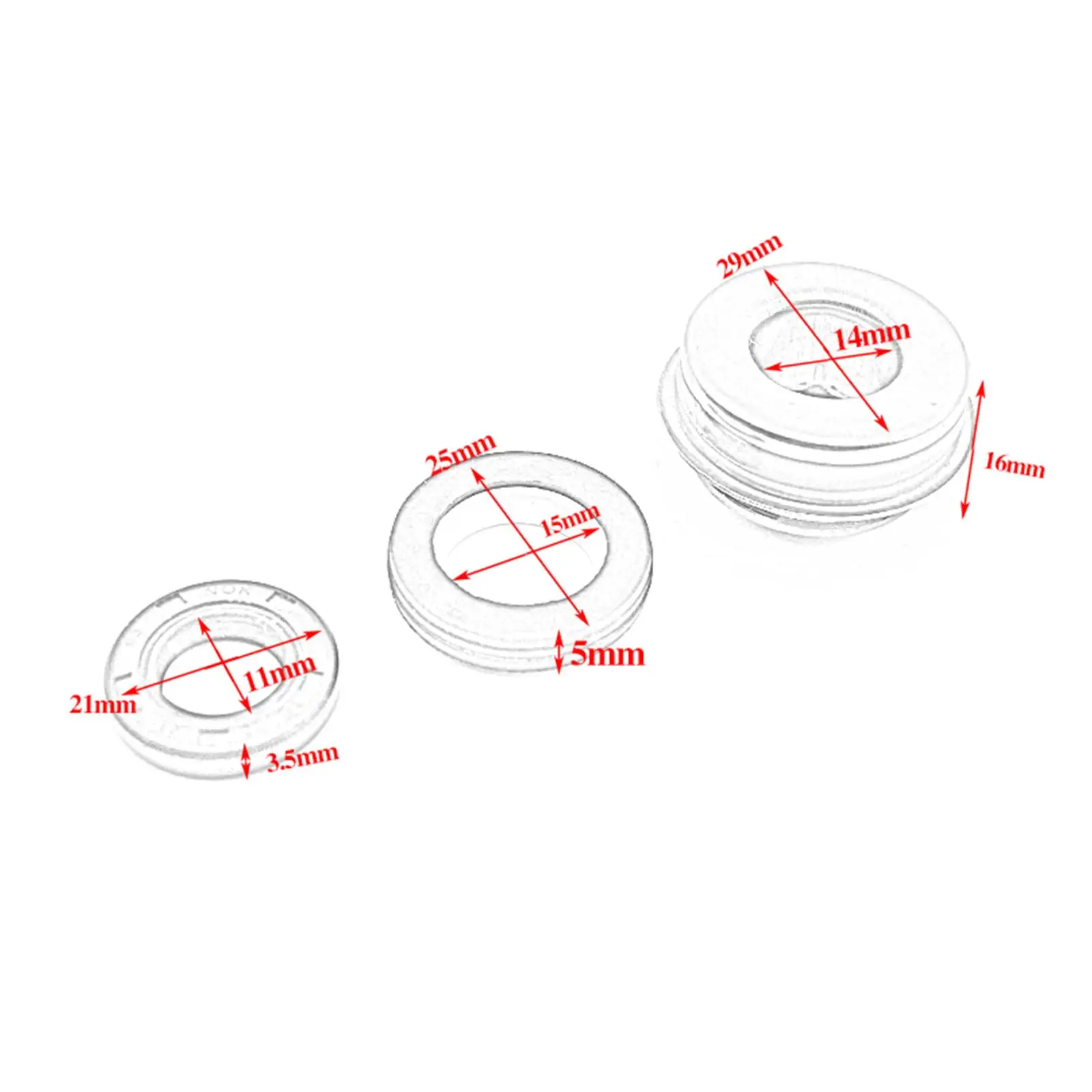 3Pcs Water Pump Mechanical Seals Fit for Xvs1300BG V-Star Deluxe 2013-2017
3Pcs Water Pump Mechanical Seals Fit for Xvs1300BG V-Star Deluxe 2013-2017