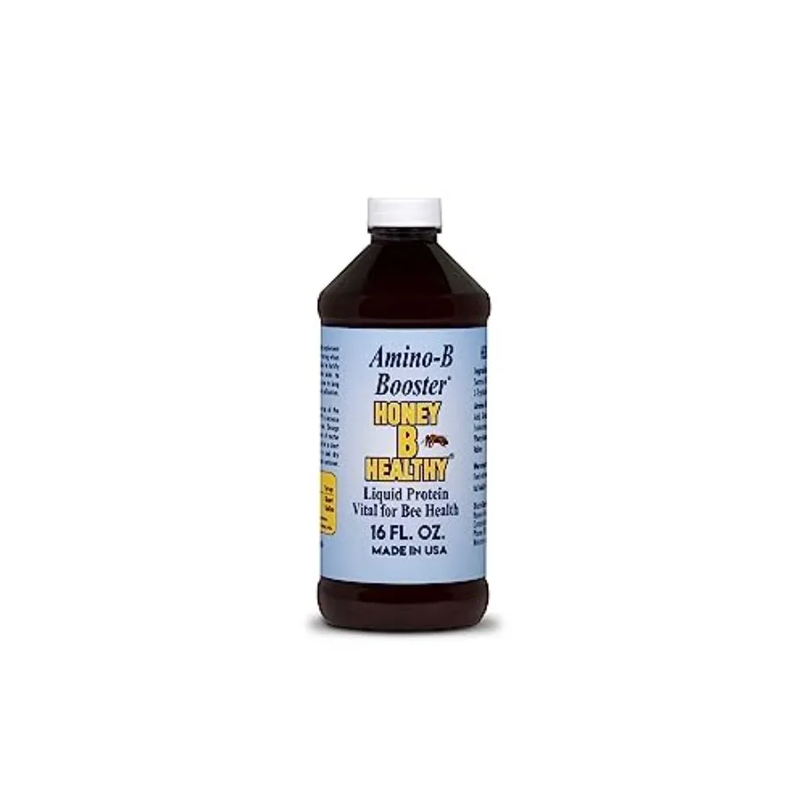 Amino-B Booster 16 oz. Bottle, Liquid Protein Vital for Bee Health
Amino-B Booster 16 oz. Bottle, Liquid Protein Vital for Bee Health