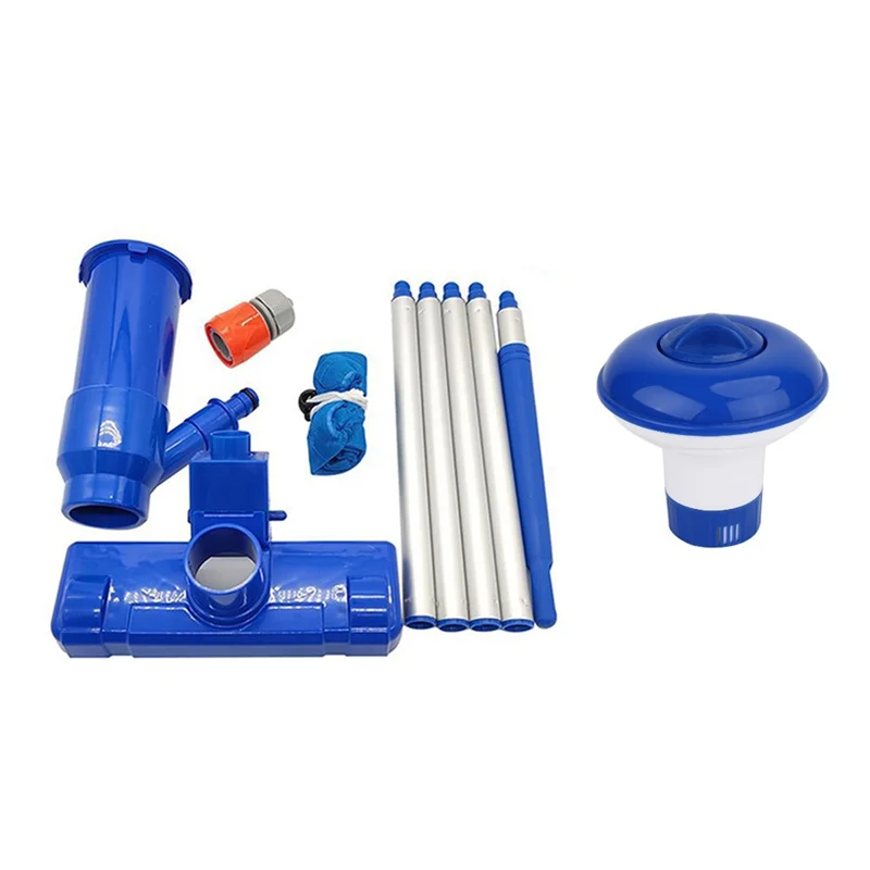 SEWS-Swimming Pool Vacuum Cleaner Cleaning Tool Kit Pond Fountain Brush Portable Swimming Vacuum Brush- EU
SEWS-Swimming Pool Vacuum Cleaner Cleaning Tool Kit Pond Fountain Brush Portable Swimming Vacuum Brush- EU