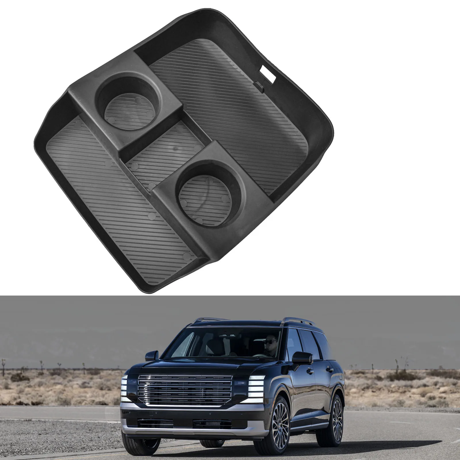 Нижний органайзер для центральной консоли Sixthsmoy, лоток для аксессуаров Hyundai Palisade 2026, подстаканник, напольный внутренний ящик для хранения автомобиля
Нижний органайзер для центральной консоли Sixthsmoy, лоток для аксессуаров Hyundai Palisade 2026, подстаканник, напольный внутренний ящик для хранения автомобиля