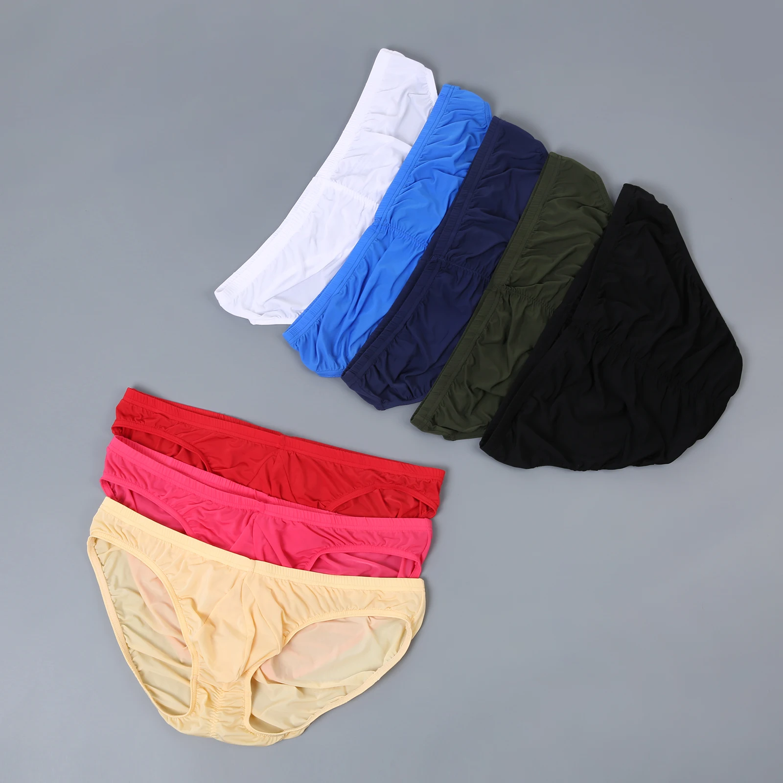 4Pcs Men Tightening Butt Underwear Exercise Fitness Low Waist Ice Silk Briefs Bulge Pouch Breathable Underpants Superthin
4Pcs Men Tightening Butt Underwear Exercise Fitness Low Waist Ice Silk Briefs Bulge Pouch Breathable Underpants Superthin