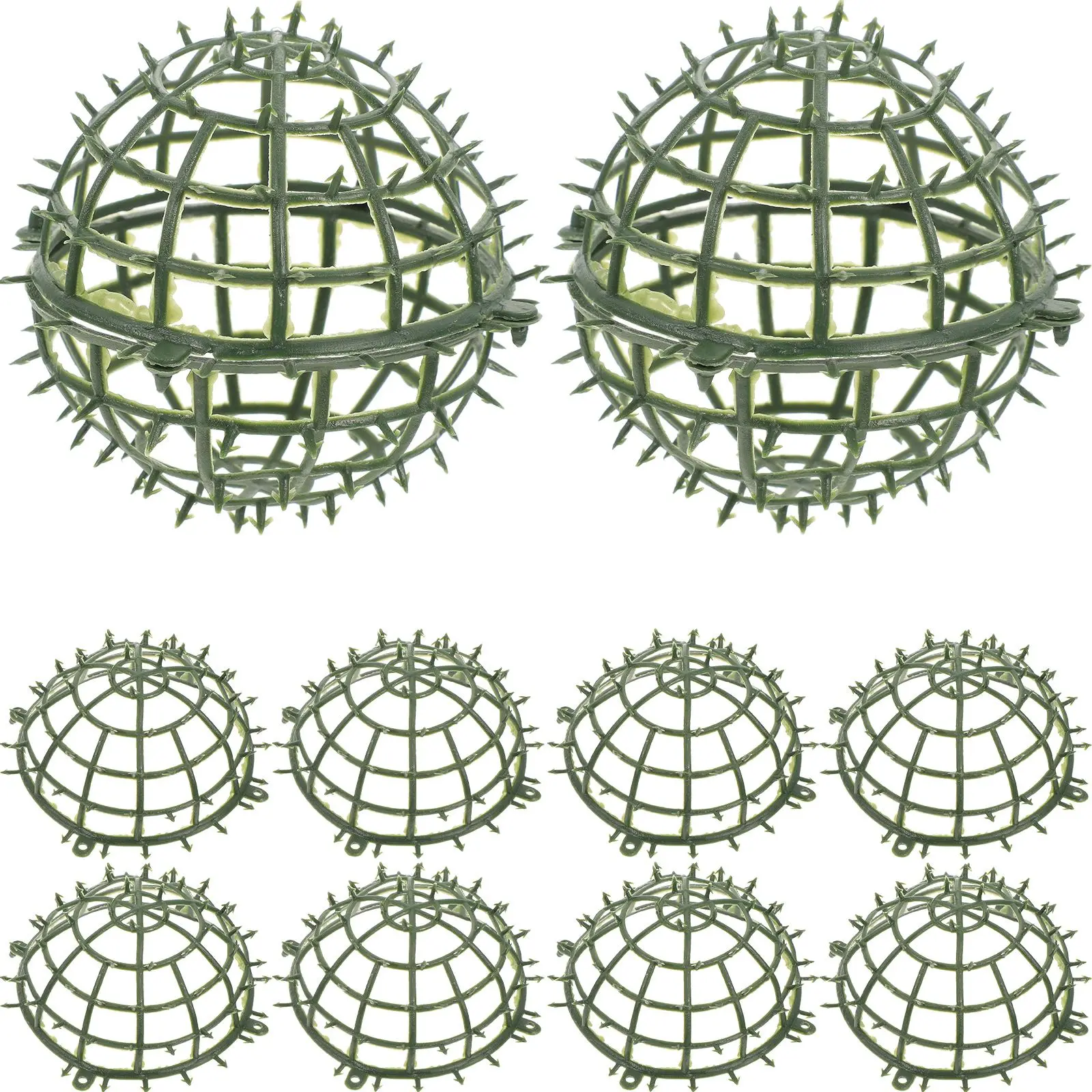 6 Pcs Artificial Plant Topiary Ball Support Plastic Grass Rack Decorative Garden Supply Faux Frame Holder Stylish
6 Pcs Artificial Plant Topiary Ball Support Plastic Grass Rack Decorative Garden Supply Faux Frame Holder Stylish
