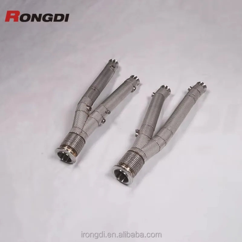 Modification Flow Sport Car 304 Stainless Steel Heat Shield Downpipe for Lamborghini Aventador SVJ 2019 6.5L V12
Modification Flow Sport Car 304 Stainless Steel Heat Shield Downpipe for Lamborghini Aventador SVJ 2019 6.5L V12