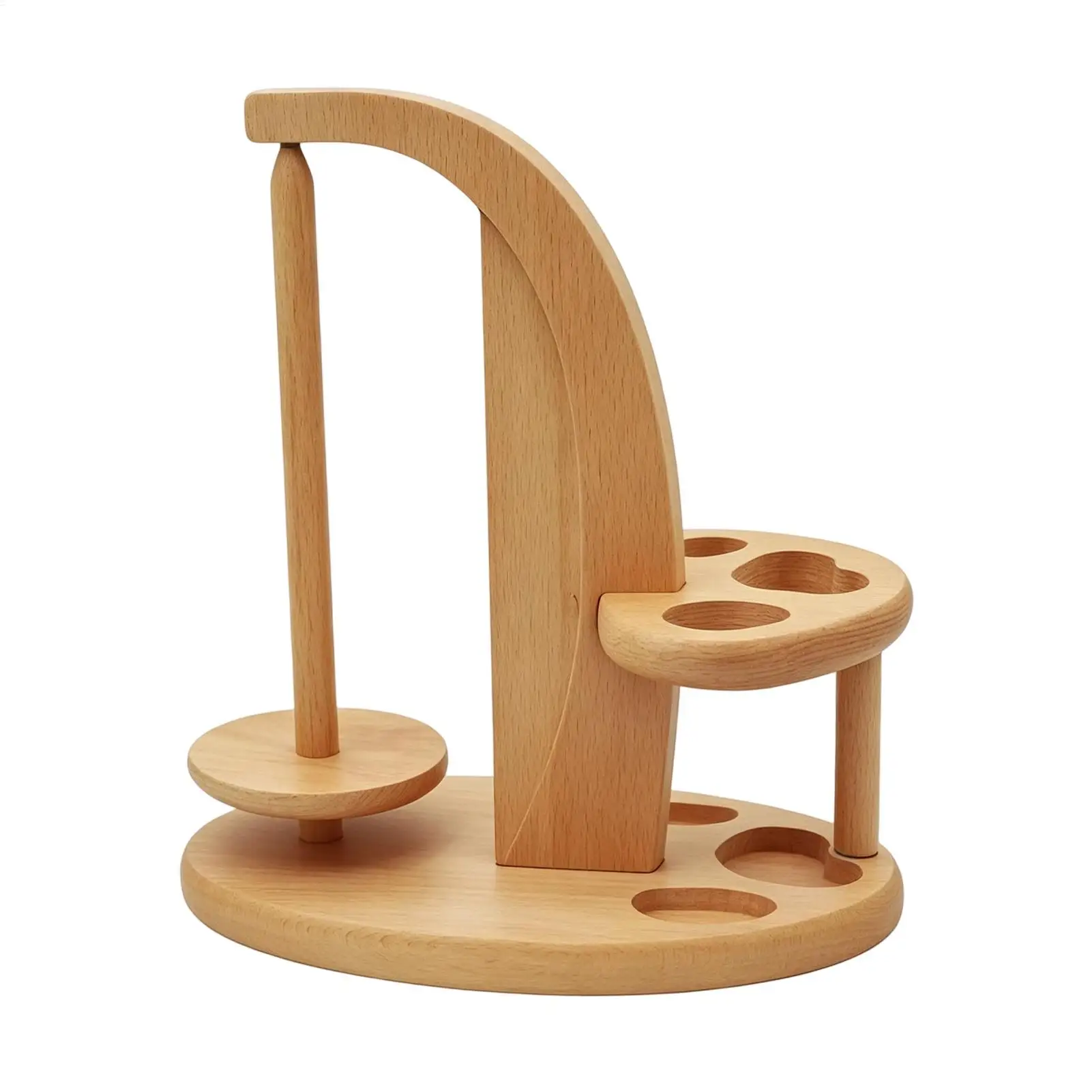 Crochet Yarn Holder 3 Slots Portable Smooth Wooden Craft Tools Crochet Thread Supplies For Knitting Sewing Wool Thread Table
Crochet Yarn Holder 3 Slots Portable Smooth Wooden Craft Tools Crochet Thread Supplies For Knitting Sewing Wool Thread Table