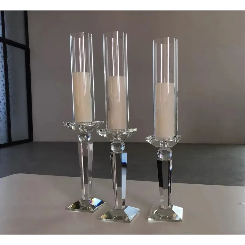 3 crystal glass tabletop centerpieces wedding home party decoration candlesticks
3 crystal glass tabletop centerpieces wedding home party decoration candlesticks