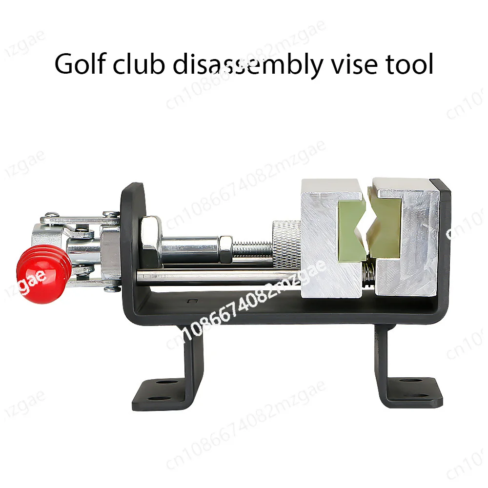 Golf club fixture, hand cranked fixator, easy to replace, easy-to-use club shaft clamping device
Golf club fixture, hand cranked fixator, easy to replace, easy-to-use club shaft clamping device