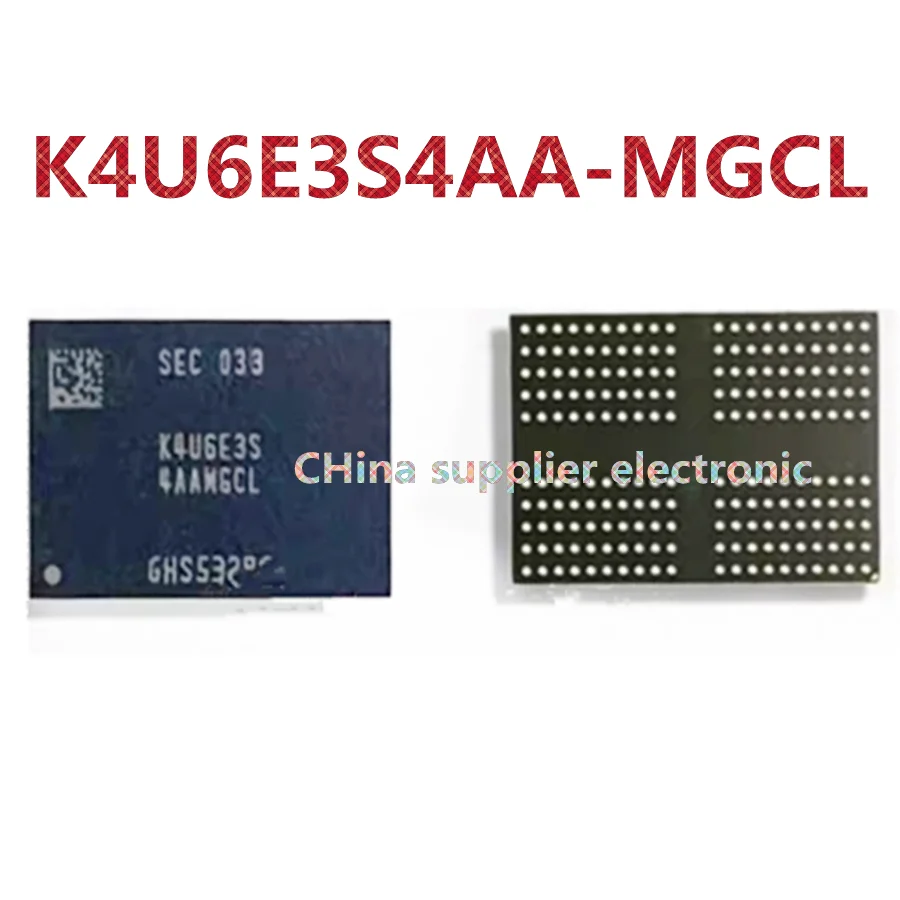 K4U6E3S4AA-MGCL 200FBGA LPDDR4X 4266 Мбит/с 2 Гб памяти для мобильного телефона
K4U6E3S4AA-MGCL 200FBGA LPDDR4X 4266 Мбит/с 2 Гб памяти для мобильного телефона