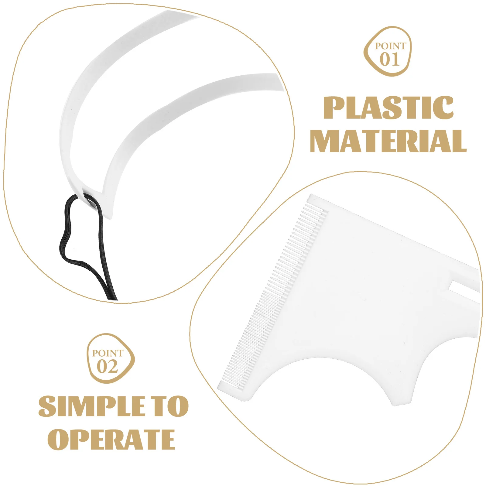 1 Set Beard Shaping Tool Kit, Hairline Guide Shaping Template, Neckline Shaving Comb, Mustache Trimming Tool, Beard Accessories
1 Set Beard Shaping Tool Kit, Hairline Guide Shaping Template, Neckline Shaving Comb, Mustache Trimming Tool, Beard Accessories