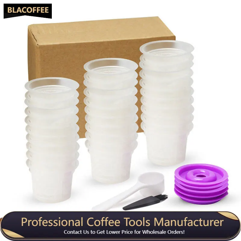 100 Disposable K Cups Filters Paper Cup Paper Coffee Filter with 10 Reusable Lids Compatible for Keurig 2.0&1.0 Coffee Maker
100 Disposable K Cups Filters Paper Cup Paper Coffee Filter with 10 Reusable Lids Compatible for Keurig 2.0&1.0 Coffee Maker