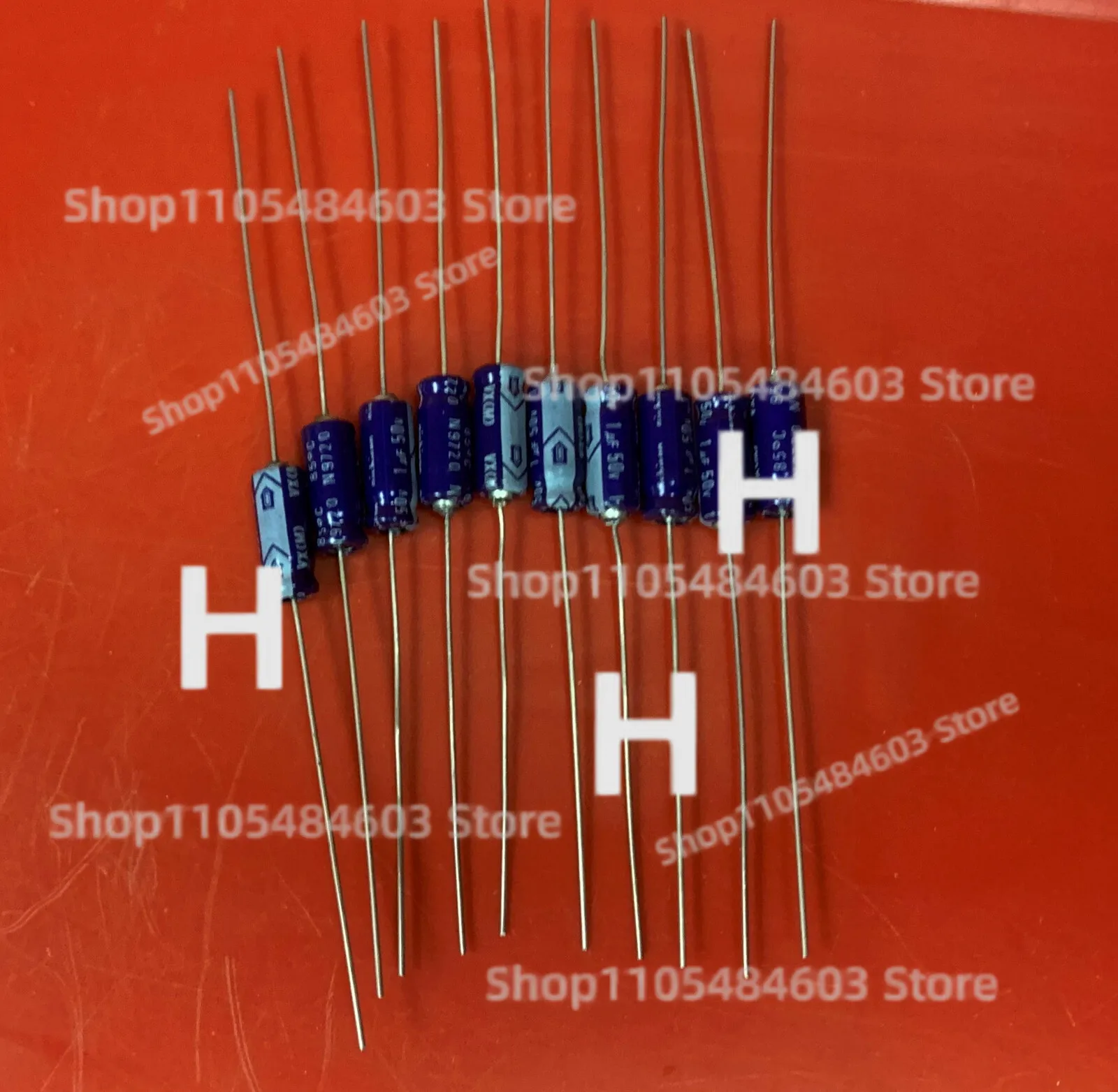 10x TVX1H010MAA FOR NICHICON CAPACITOR ALUMINUM 1UF 50V 20% AXIAL 5x12mm 85'
10x TVX1H010MAA FOR NICHICON CAPACITOR ALUMINUM 1UF 50V 20% AXIAL 5x12mm 85'