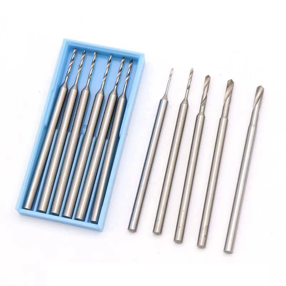 1/6pcs Tungsten Alloy Steel Engraving Drill Bit 2.35mm Olive Amber Engraving Drill Needle End Mill Wood Milling Cutter Tools
1/6pcs Tungsten Alloy Steel Engraving Drill Bit 2.35mm Olive Amber Engraving Drill Needle End Mill Wood Milling Cutter Tools