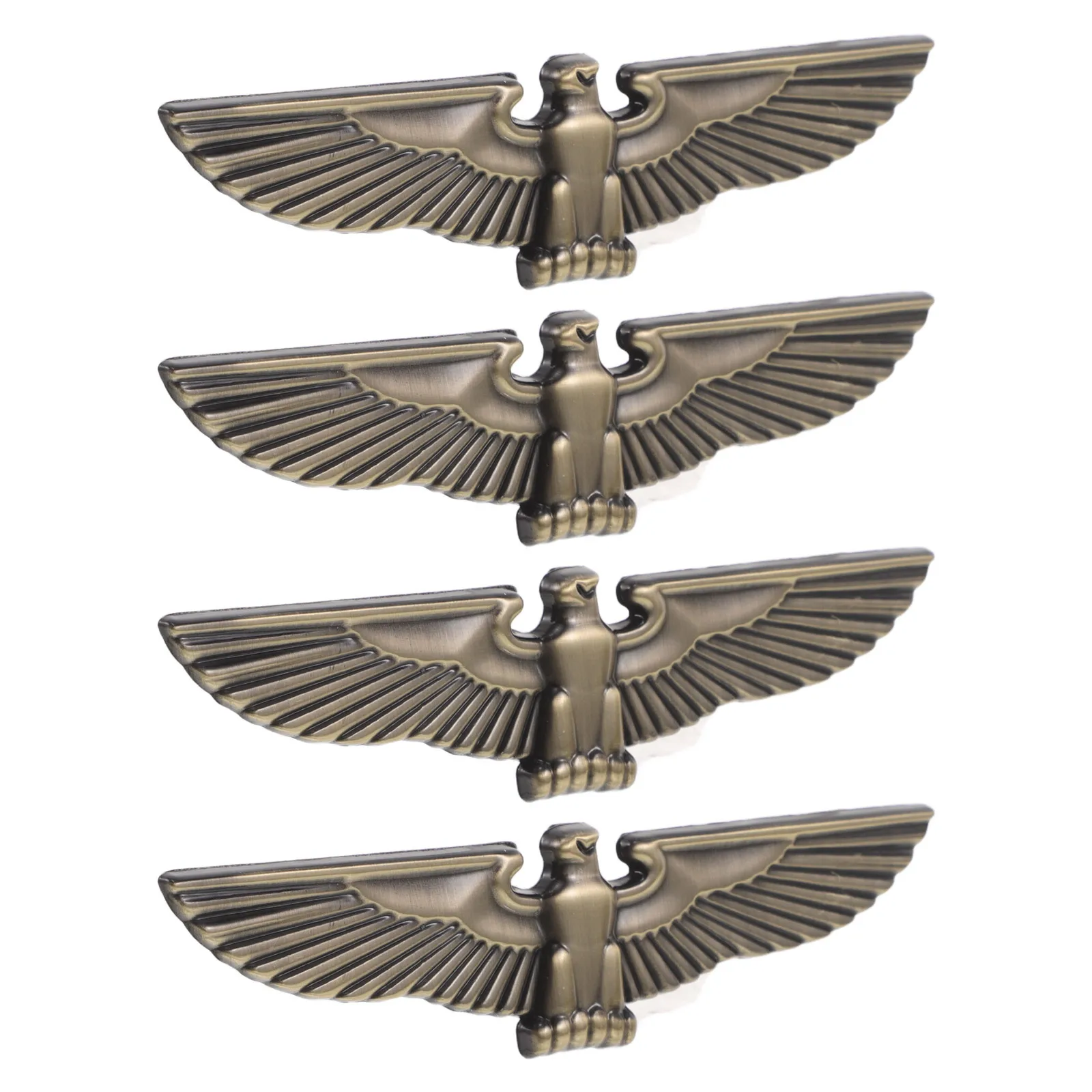 4Pcs 3D Metal Automotive Decal Eagle Design Car Body Side Decal Weatherproof Vehicle Stickers Exterior Decorative Car Badge
4Pcs 3D Metal Automotive Decal Eagle Design Car Body Side Decal Weatherproof Vehicle Stickers Exterior Decorative Car Badge
