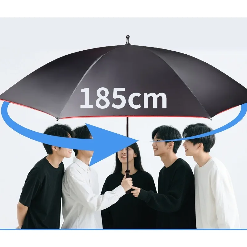Extra-large Double Vertical Business Umbrella with Wind Resistance Diameter 185 Umbrellas for Rain Outdoor Umbrella Handled
Extra-large Double Vertical Business Umbrella with Wind Resistance Diameter 185 Umbrellas for Rain Outdoor Umbrella Handled