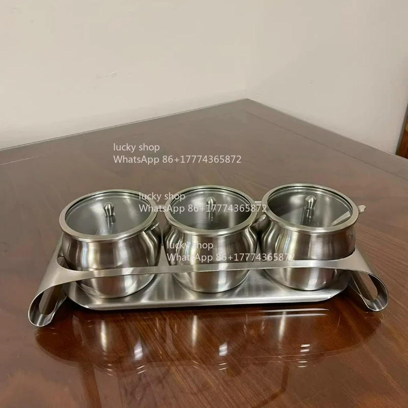 Seasoning Tank Set, Seasoning Box, Seasoning Box, Chili Oil Tank.
Seasoning Tank Set, Seasoning Box, Seasoning Box, Chili Oil Tank.