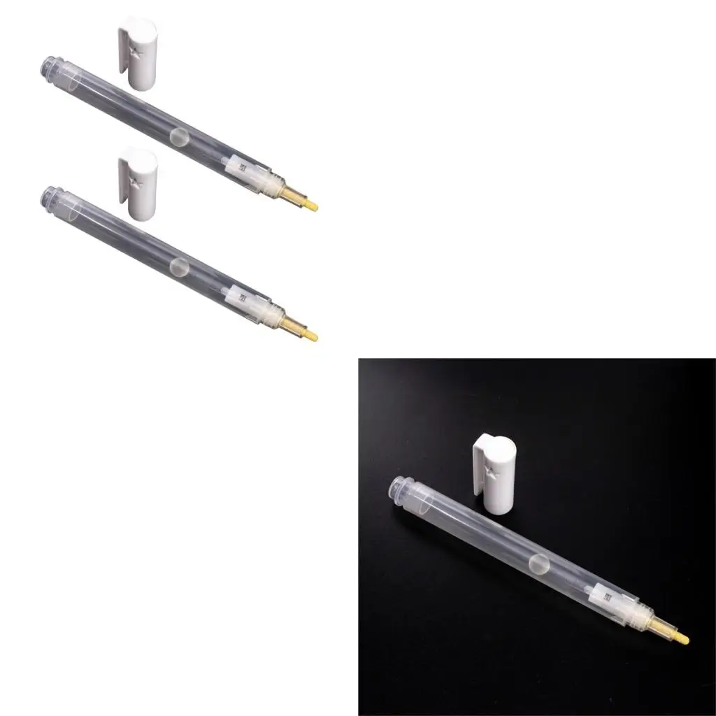 2Pcs Refillable Empty Paint Pen Acrylics Empty Paint Marker 3mm Fine Tip
2Pcs Refillable Empty Paint Pen Acrylics Empty Paint Marker 3mm Fine Tip
