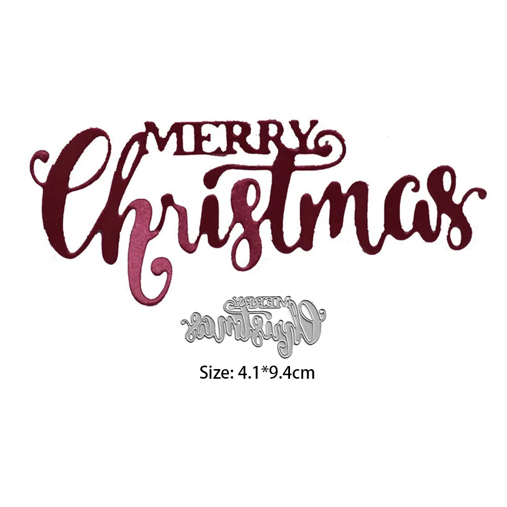 Christmas Metal Cutting Dies Card Making Scrapbooking Slimline Die Cut Mold Template for Paper Craft Diy
Christmas Metal Cutting Dies Card Making Scrapbooking Slimline Die Cut Mold Template for Paper Craft Diy