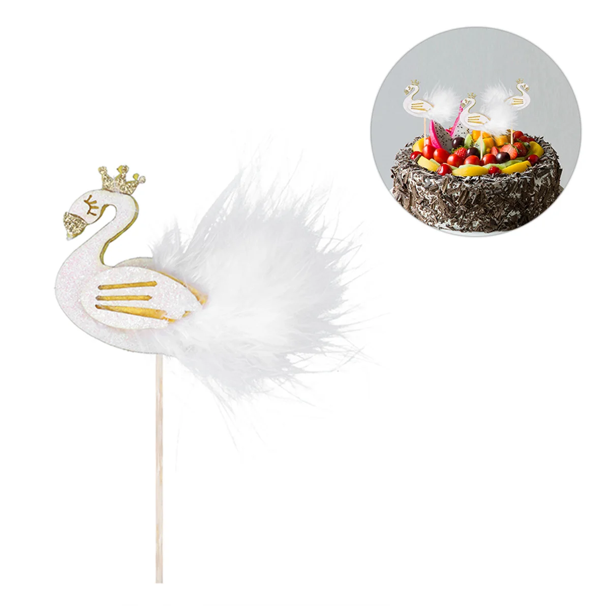5PCS Wing Cake Topper Beautiful Cupcake Pick Party Supplies Non-Toxic Birthday Baby Shower Wedding
5PCS Wing Cake Topper Beautiful Cupcake Pick Party Supplies Non-Toxic Birthday Baby Shower Wedding