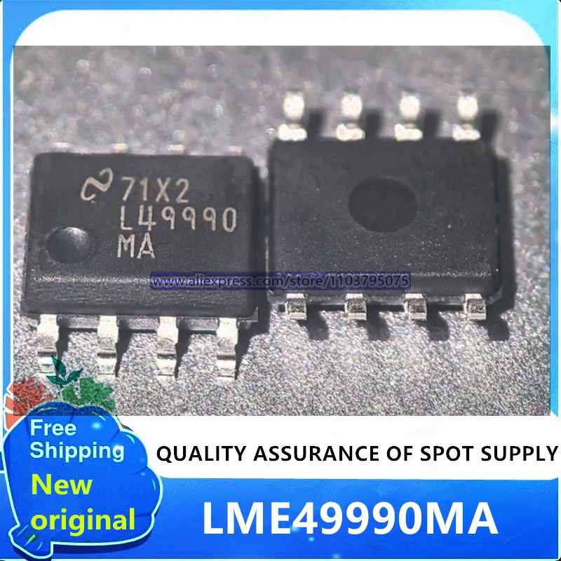 In stock 1PCS/lot 100% New Original LME49990 LME49990MA/NOPB LME49990MA L49990MA L49990 MA SOP-8
In stock 1PCS/lot 100% New Original LME49990 LME49990MA/NOPB LME49990MA L49990MA L49990 MA SOP-8