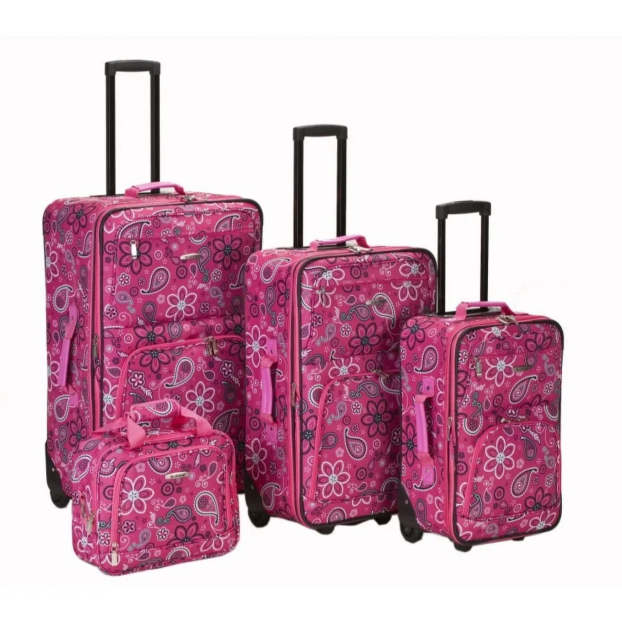 Luggage Impulse Expandable Luggage 4-Piece Softside Luggage Set F108
Luggage Impulse Expandable Luggage 4-Piece Softside Luggage Set F108