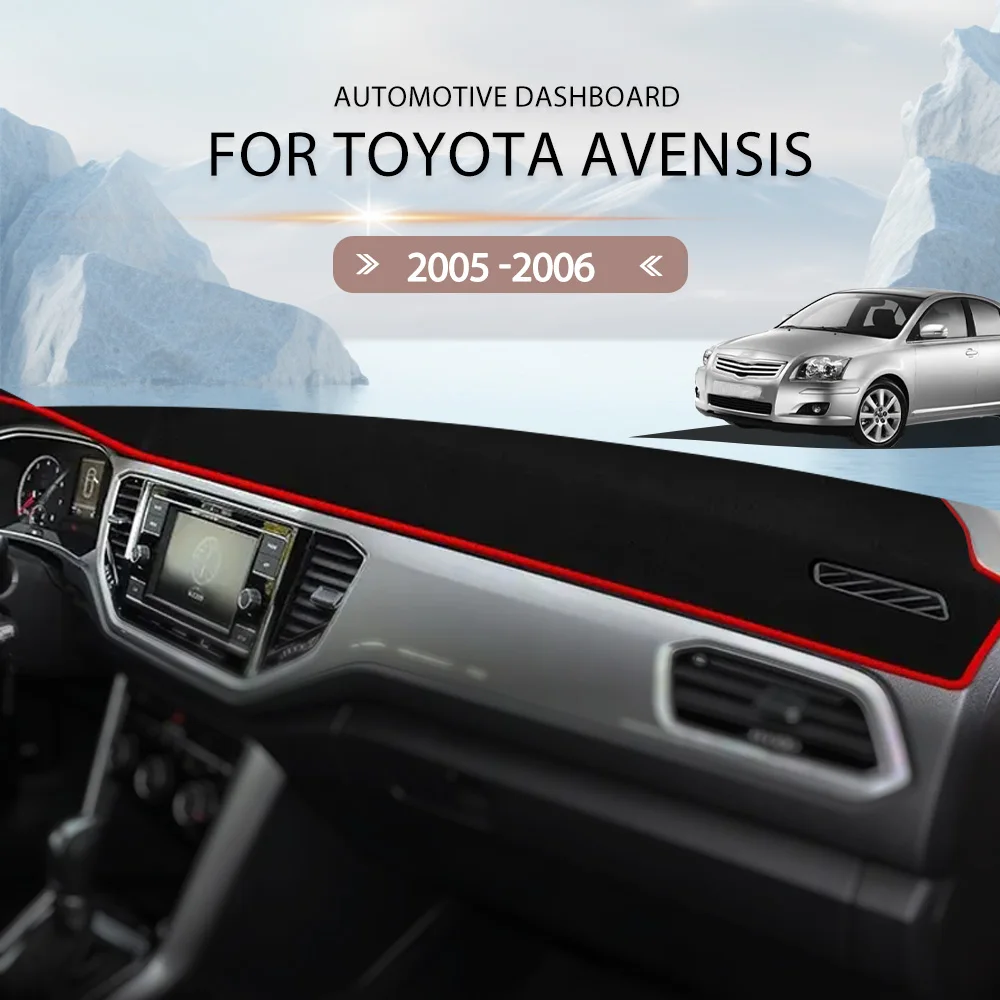 For Toyota Avensis 2005- 2006 Dash Mat Sun Shade Anti-UV Carpet Car Accessories Car Dashboard Cover
For Toyota Avensis 2005- 2006 Dash Mat Sun Shade Anti-UV Carpet Car Accessories Car Dashboard Cover