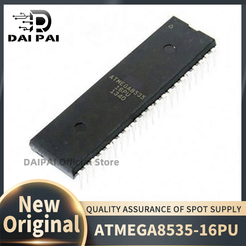 (5Pcs/Lot) 100% New original ATMEGA8535-16PU ATMEGA8535 DIP-40 Chipset
(5Pcs/Lot) 100% New original ATMEGA8535-16PU ATMEGA8535 DIP-40 Chipset