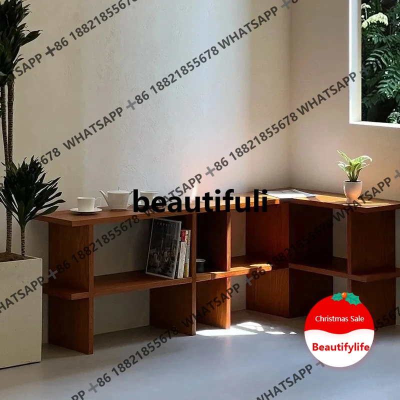 Средневековая угловая книжная полка, напольная полка для маленькой квартиры, гостиной, украшение стены
Средневековая угловая книжная полка, напольная полка для маленькой квартиры, гостиной, украшение стены