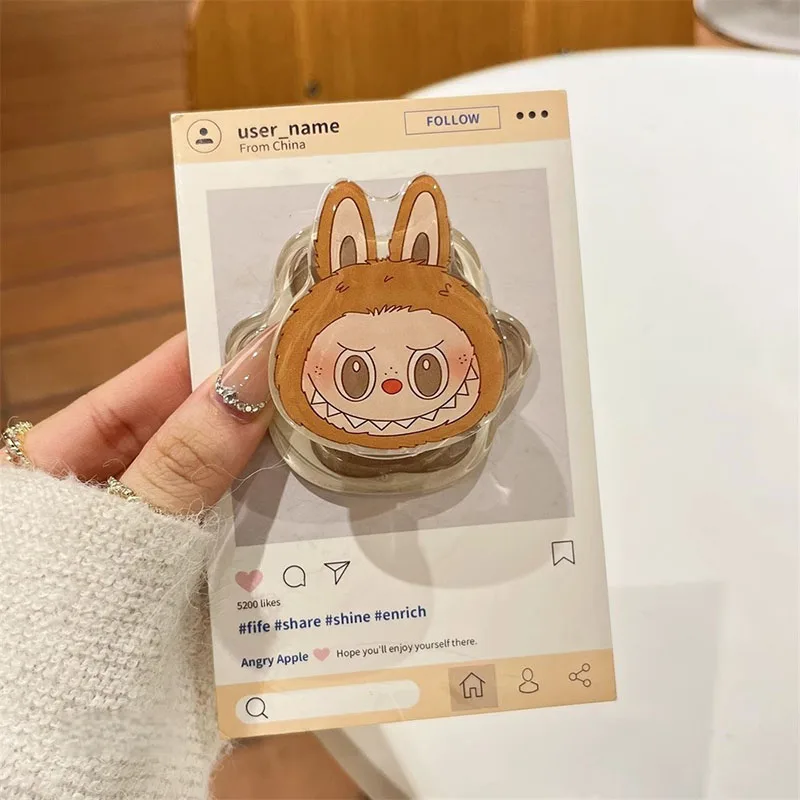 New Labubu Phone Holders Cartoon Kawaii Airbag Holder Phone Back Stickers Retractable Detachable Unniversal Brackets Gifts
New Labubu Phone Holders Cartoon Kawaii Airbag Holder Phone Back Stickers Retractable Detachable Unniversal Brackets Gifts