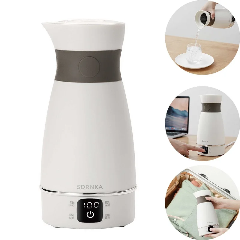 220V Electric Kettle Portable Travel Kettle 5 Gear Temperature Adjust Dormitory Multi-functional Water Cup Thermos Cup 500ml
220V Electric Kettle Portable Travel Kettle 5 Gear Temperature Adjust Dormitory Multi-functional Water Cup Thermos Cup 500ml