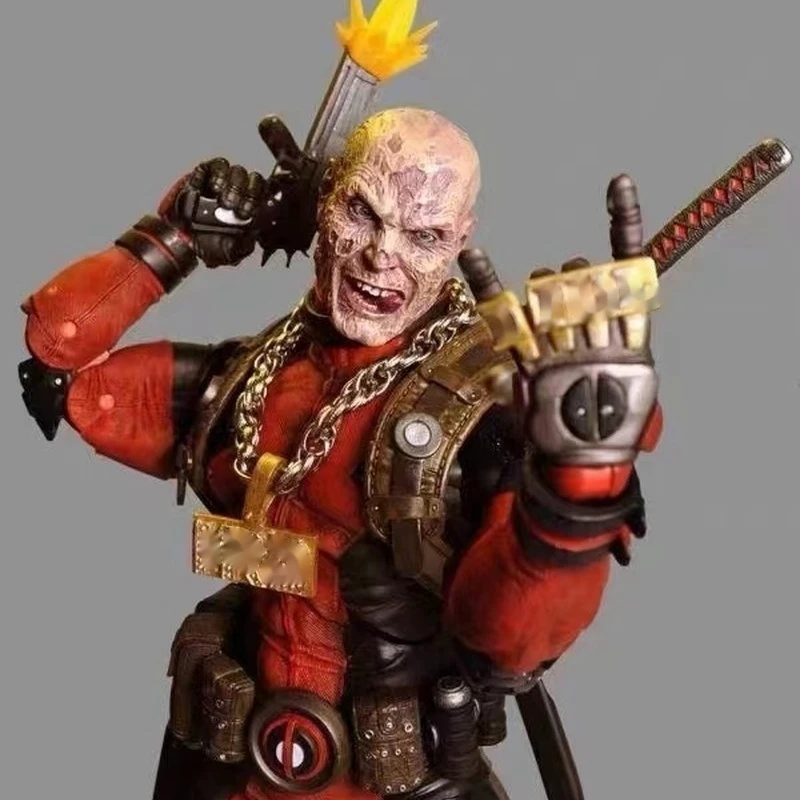 Marvel: 18cm Deluxe Deadpool Character Toy Statue Action Doll Joint Movable X-Men Classic Model Boy Decoration Christmas Gift
Marvel: 18cm Deluxe Deadpool Character Toy Statue Action Doll Joint Movable X-Men Classic Model Boy Decoration Christmas Gift