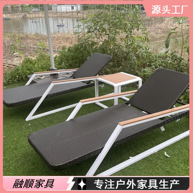 Outdoor Rattan Chaise Lounges Resort Leisure Plastic Wood Balcony Outdoor Terrace Courtyard Swimming Pool Beach Hotel Bed Chairs
Outdoor Rattan Chaise Lounges Resort Leisure Plastic Wood Balcony Outdoor Terrace Courtyard Swimming Pool Beach Hotel Bed Chairs