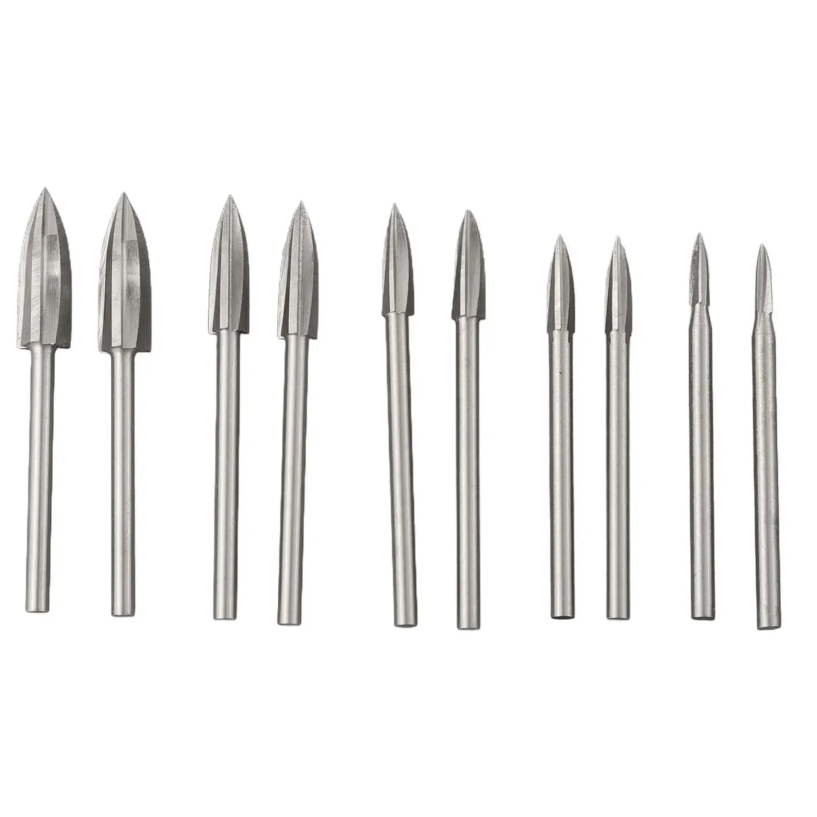 10Pcs Engraving Drill Bit Wood Carving Tool 2.6-7mm For Carving Drilling =Grinding =Woodworking Carving Engraving Drill Bit
10Pcs Engraving Drill Bit Wood Carving Tool 2.6-7mm For Carving Drilling =Grinding =Woodworking Carving Engraving Drill Bit