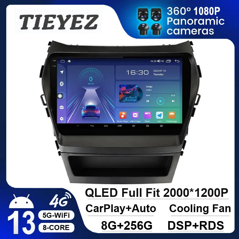 9 Inch Android 13 Car Radio Multimedia Video Player For Hyundai Santa Fe 3 Grand IX45 2012 - 2017 Navigation GPS Stereo Receiver
9 Inch Android 13 Car Radio Multimedia Video Player For Hyundai Santa Fe 3 Grand IX45 2012 - 2017 Navigation GPS Stereo Receiver