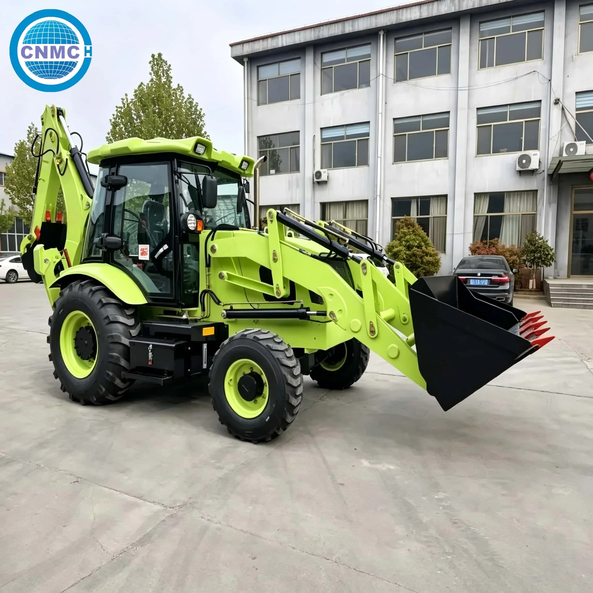 4x4 Wheel Excavator Loader Backhoe Excavator A-frame leg Two-End Operation With Accessories CE Certified Garden Farm Use
4x4 Wheel Excavator Loader Backhoe Excavator A-frame leg Two-End Operation With Accessories CE Certified Garden Farm Use