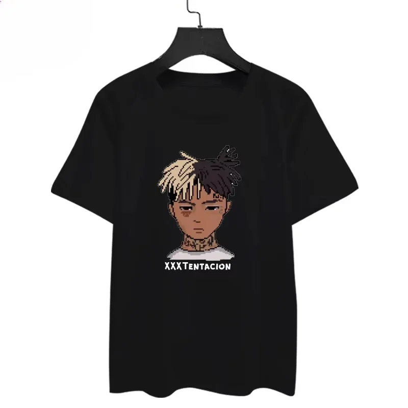 2025 Summer Men's Hip-hop Rapper XXXTentaction Character Print short-sleeved T-shirt, 100% cotton clothing
2025 Summer Men's Hip-hop Rapper XXXTentaction Character Print short-sleeved T-shirt, 100% cotton clothing