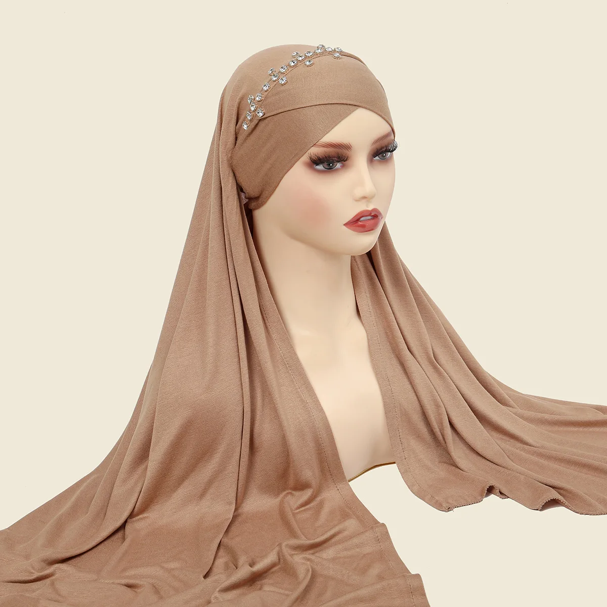 Diamond Women Pull On Turban Jersey Hijab Soft Forehead Cross Instant Hijab Bonnet Cap Shawls and Wraps Veil Muslim Head Scarf
Diamond Women Pull On Turban Jersey Hijab Soft Forehead Cross Instant Hijab Bonnet Cap Shawls and Wraps Veil Muslim Head Scarf