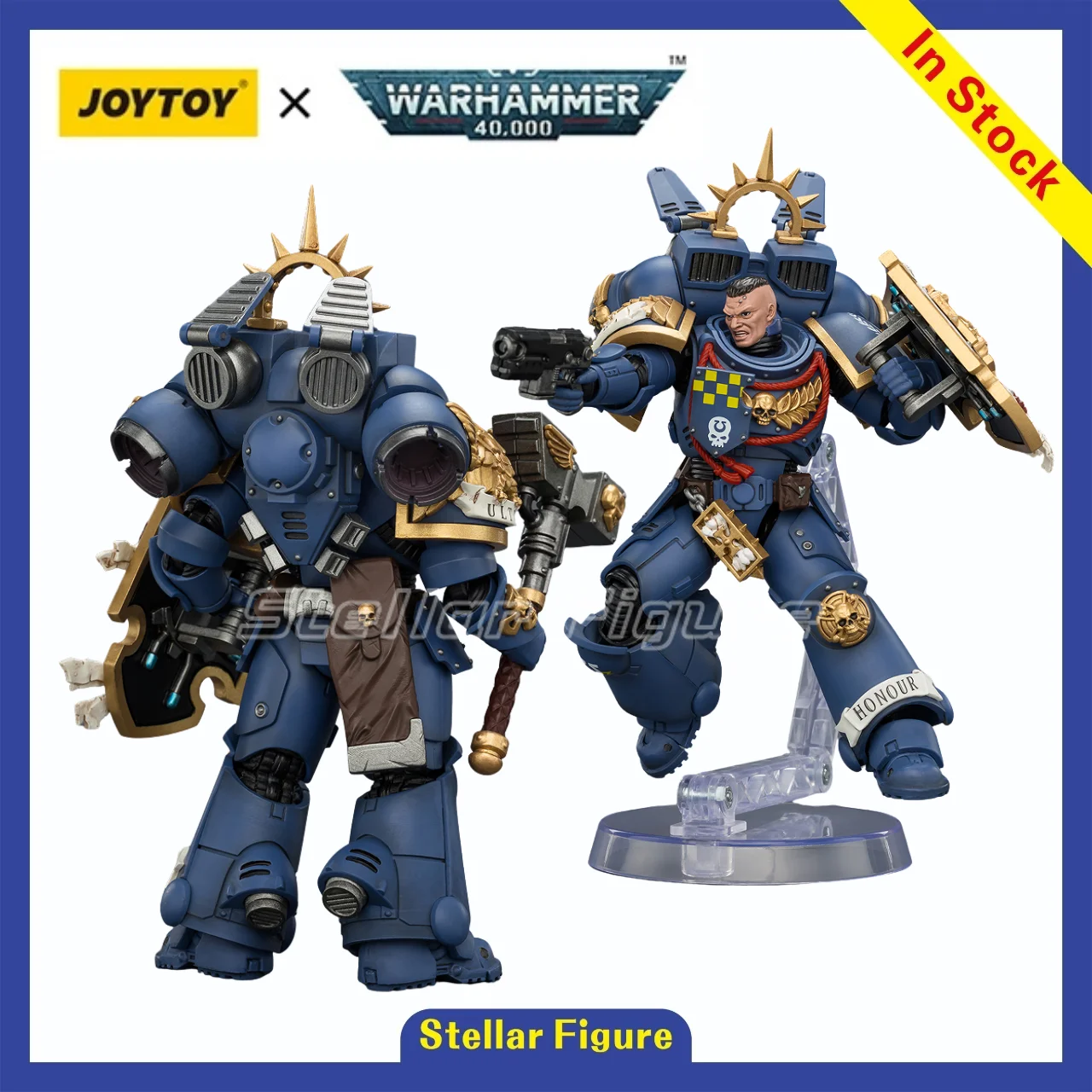 【Pre-sale】1/18 JOYTOY Warhammer 40K Ultramarines Captain with Jump Pack and Relic Shield Action Figures Model
【Pre-sale】1/18 JOYTOY Warhammer 40K Ultramarines Captain with Jump Pack and Relic Shield Action Figures Model