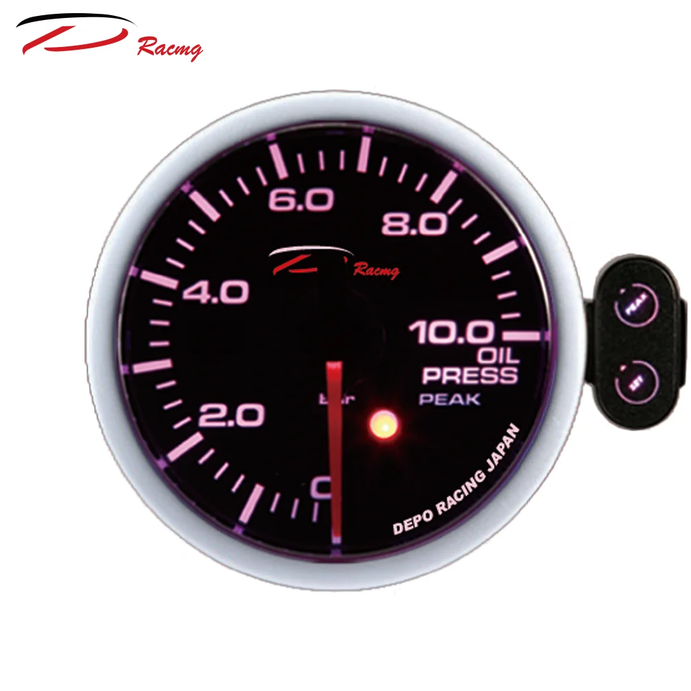 52 mm 7 Color Auto Meter Oil Press Gauge for Automobile.
52 mm 7 Color Auto Meter Oil Press Gauge for Automobile.