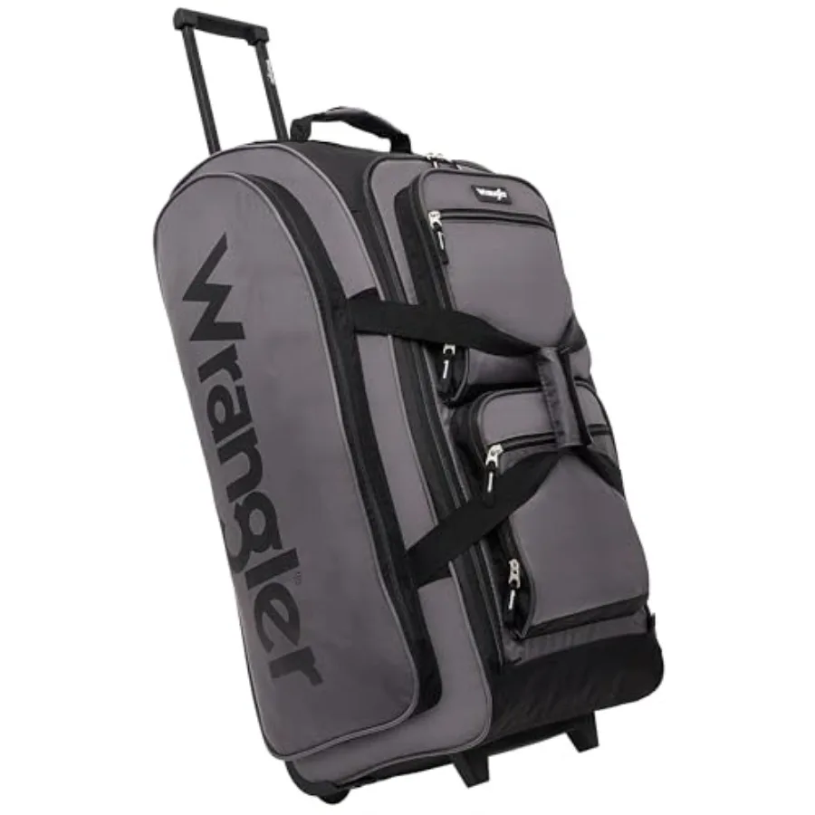Wrangler Wesley Rolling Duffel Bag
Wrangler Wesley Rolling Duffel Bag