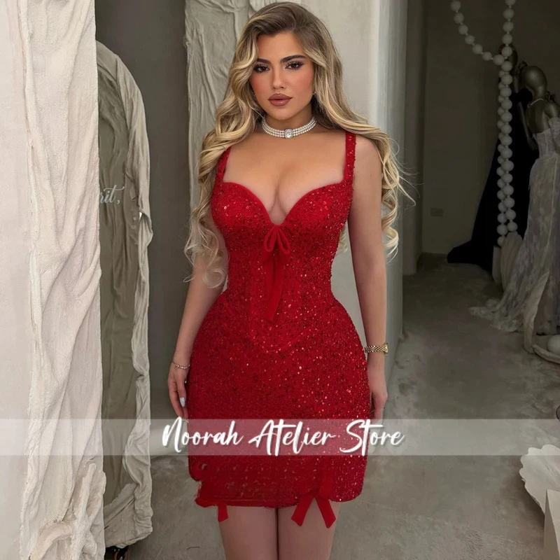 Bling Spaghetti Straps Sequined Bowknot Sweetheart Homecoming Dress Straight Corset Robes De Soiree 2026 Customized
Bling Spaghetti Straps Sequined Bowknot Sweetheart Homecoming Dress Straight Corset Robes De Soiree 2026 Customized