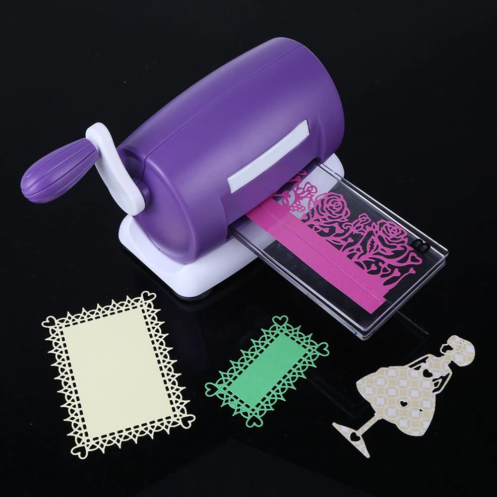 1pc DIY Dies Cutting Embossing Machine Scrapbooking Dies Cutter Paper Die-Cut Machine Home Embossing Dies Tool (Purple)
1pc DIY Dies Cutting Embossing Machine Scrapbooking Dies Cutter Paper Die-Cut Machine Home Embossing Dies Tool (Purple)