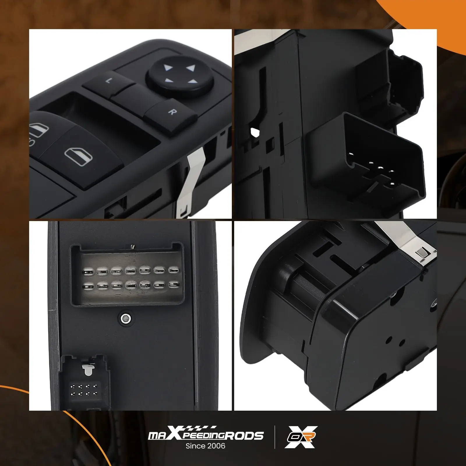 Power Window Control Switch for Dodge Grand Caravan 2012-2015 68110870AA
Power Window Control Switch for Dodge Grand Caravan 2012-2015 68110870AA