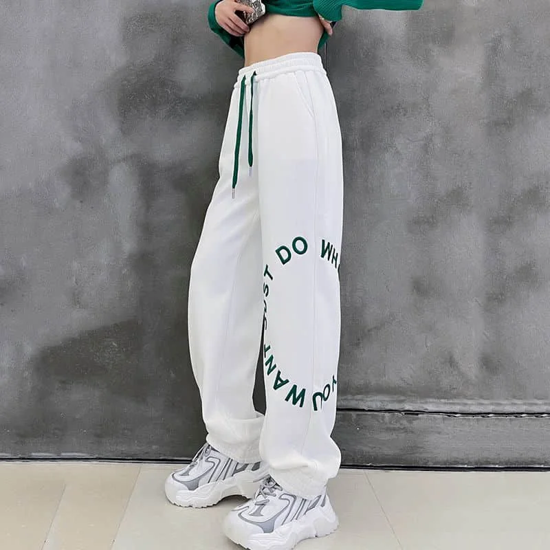 Jazz Women's Pants Loose Straight Pants Korean Fashion Casual Leggings Y2k Pants Vintage Sweatpants Women Clothing Baggy Pants
Jazz Women's Pants Loose Straight Pants Korean Fashion Casual Leggings Y2k Pants Vintage Sweatpants Women Clothing Baggy Pants