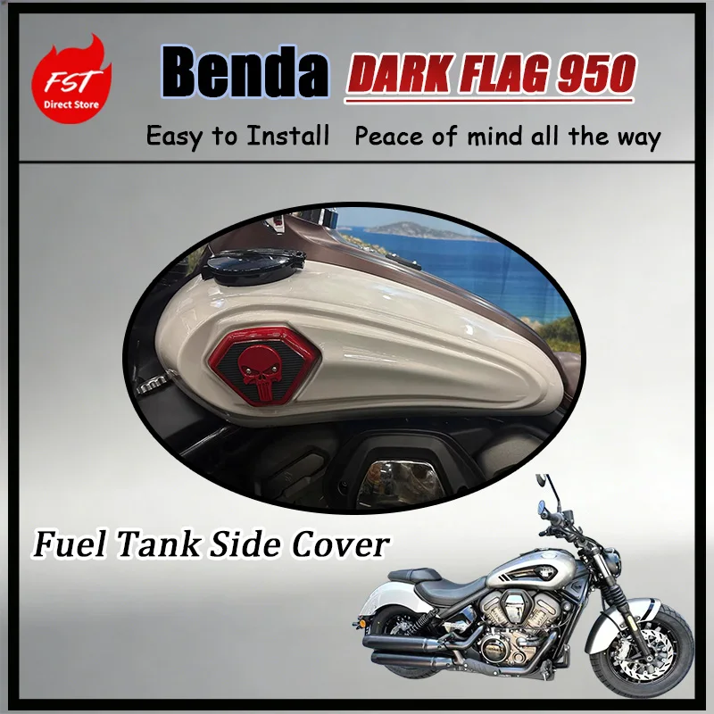 FOR Benda DARK FLAG 950 Skull Decorative Fuel Tank Protector Cover Side Panel Precision Molded Direct Replacement Accessory
FOR Benda DARK FLAG 950 Skull Decorative Fuel Tank Protector Cover Side Panel Precision Molded Direct Replacement Accessory